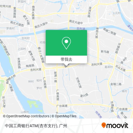 中国工商银行ATM(杏市支行)地图