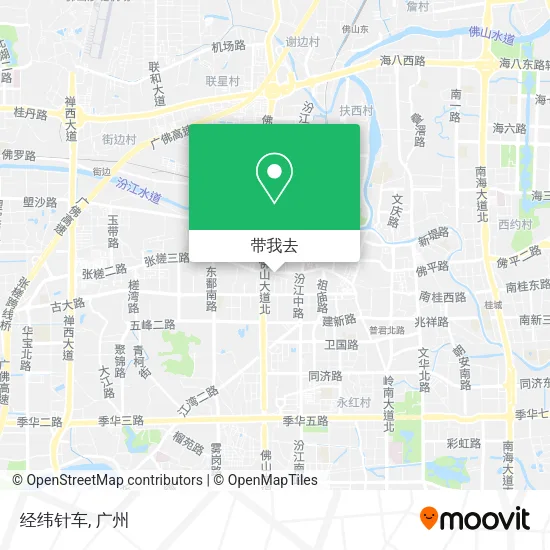 经纬针车地图