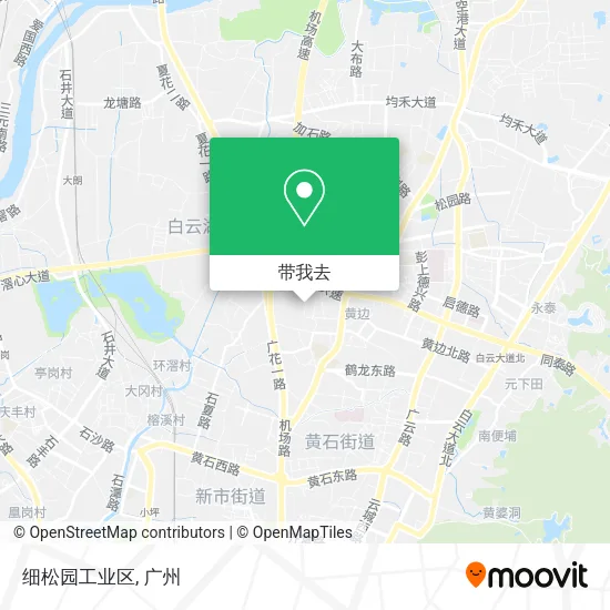 细松园工业区地图