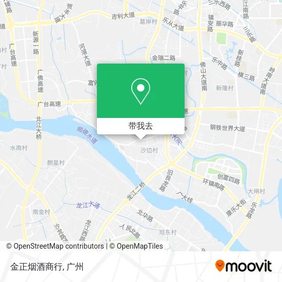 金正烟酒商行地图
