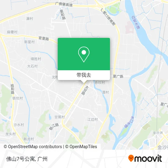 佛山7号公寓地图