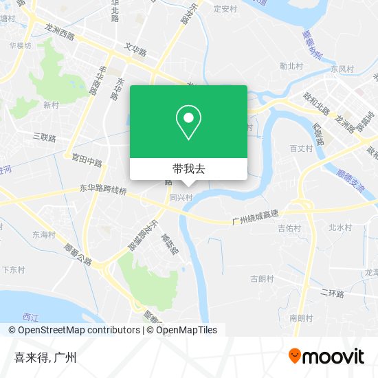 喜来得地图