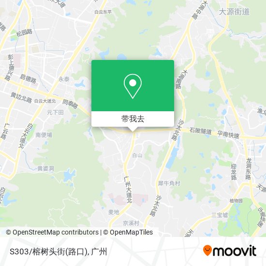 S303/榕树头街(路口)地图
