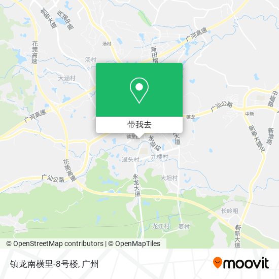 镇龙南横里-8号楼地图