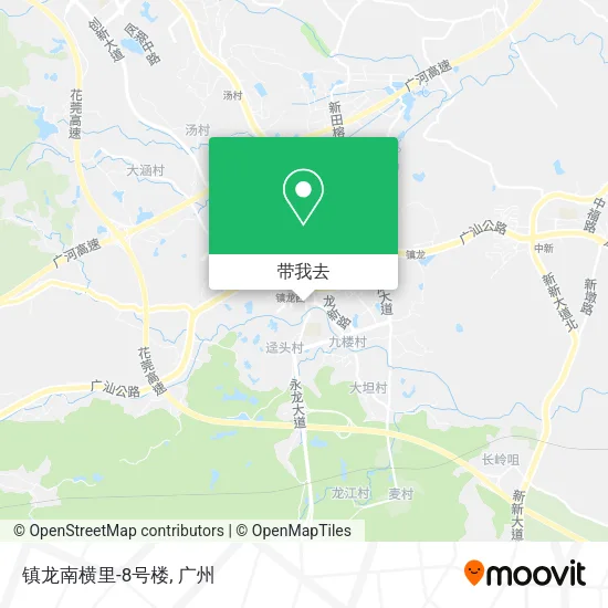 镇龙南横里-8号楼地图