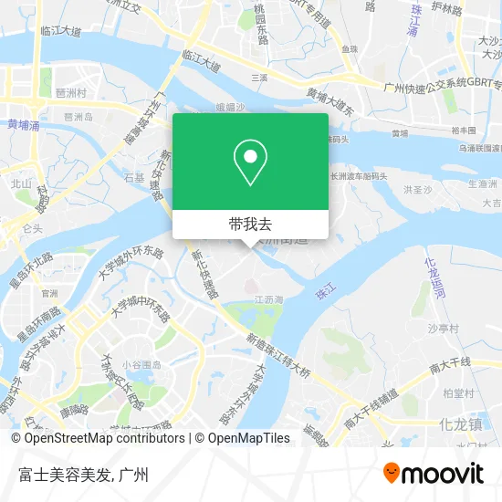 富士美容美发地图