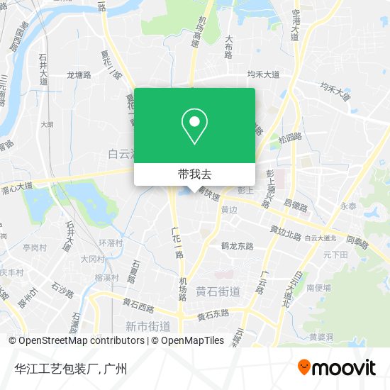 华江工艺包装厂地图