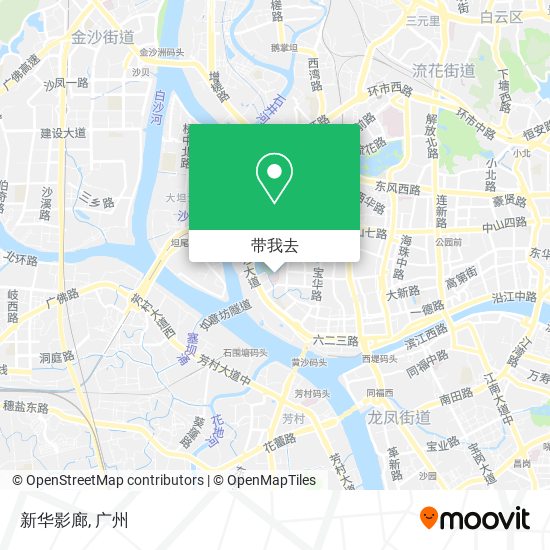 新华影廊地图