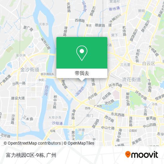 富力桃园C区-9栋地图
