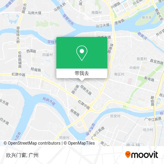 欣兴门窗地图
