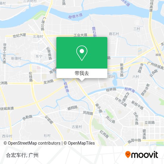 合宏车行地图