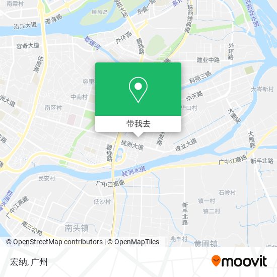 宏纳地图