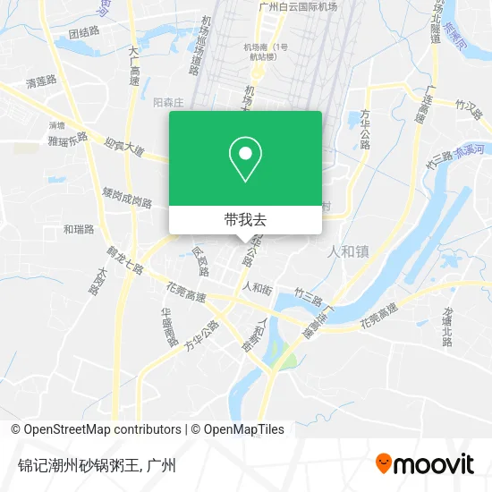 锦记潮州砂锅粥王地图