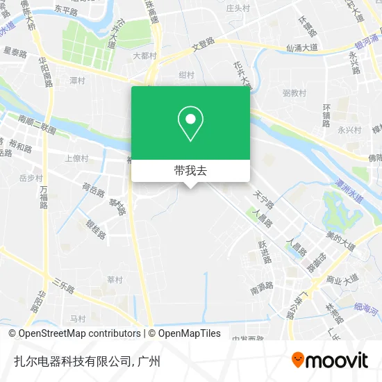 扎尔电器科技有限公司地图
