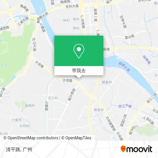 清平路地图