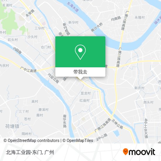 北海工业园-东门地图