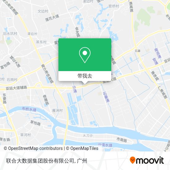 联合大数据集团股份有限公司地图