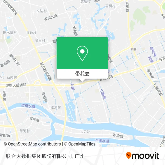 联合大数据集团股份有限公司地图