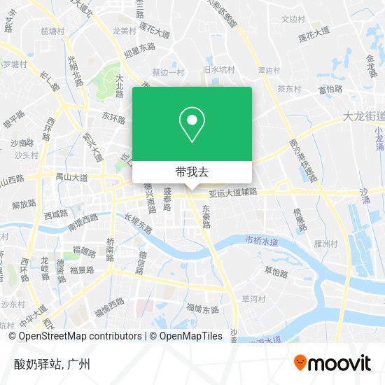 酸奶驿站地图