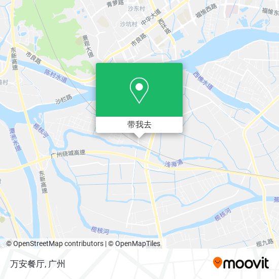 万安餐厅地图