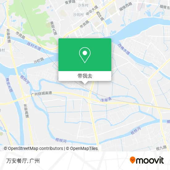 万安餐厅地图