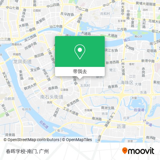 春晖学校-南门地图