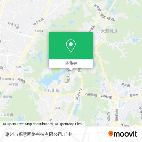 惠州市福慧网络科技有限公司地图