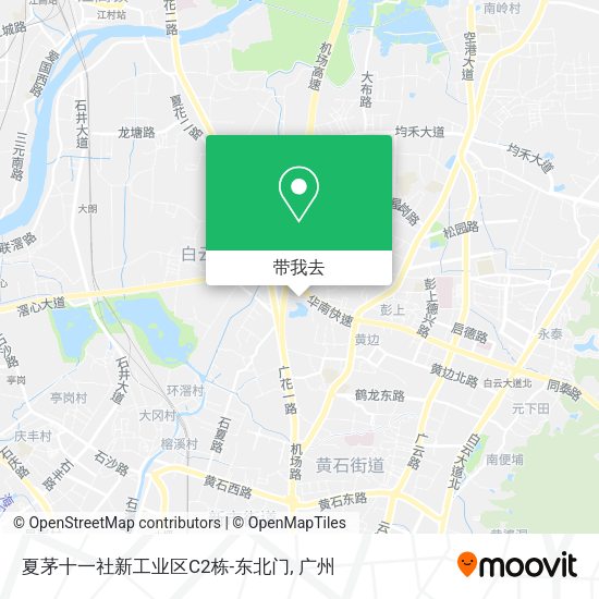 夏茅十一社新工业区C2栋-东北门地图