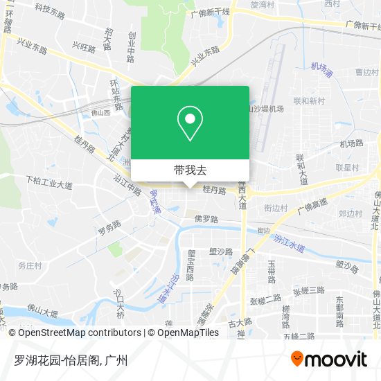 罗湖花园-怡居阁地图