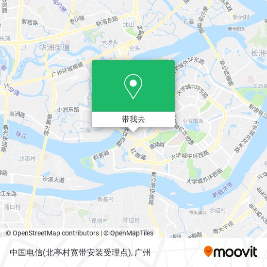 中国电信(北亭村宽带安装受理点)地图