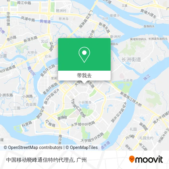 中国移动晓峰通信特约代理点地图