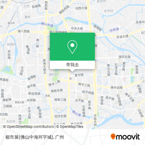 都市展(佛山中海环宇城)地图