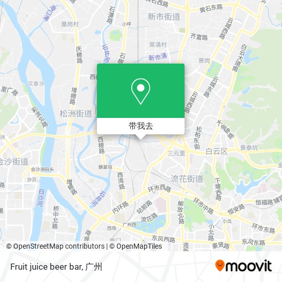 Fruit juice beer bar地图