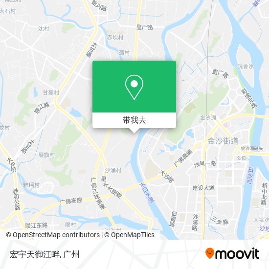 宏宇天御江畔地图