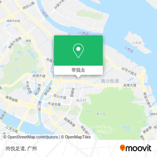 尚悦足道地图