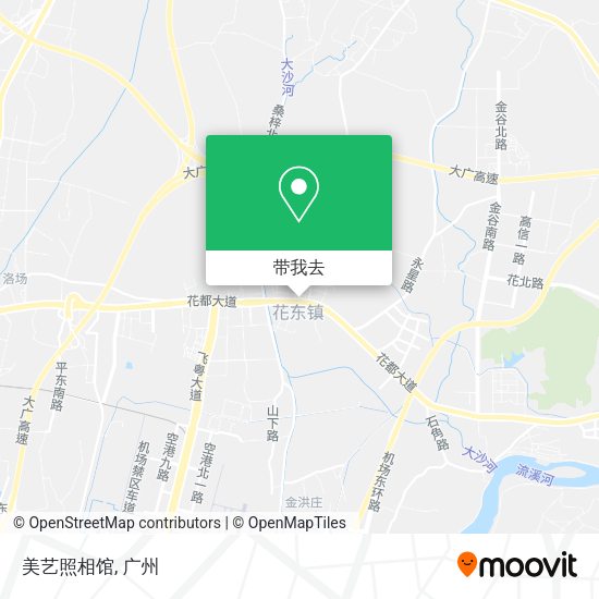 美艺照相馆地图
