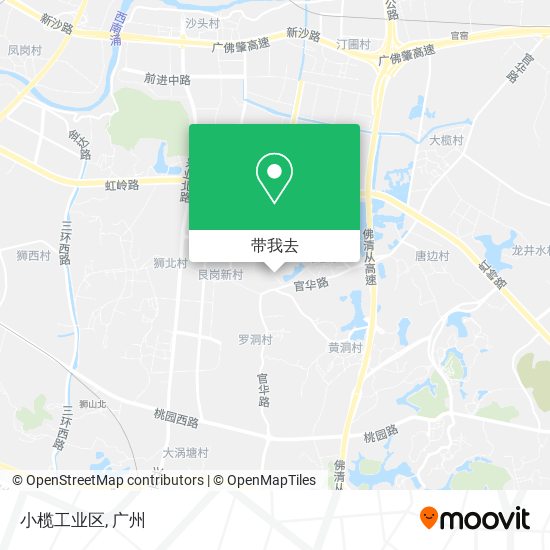 小榄工业区地图