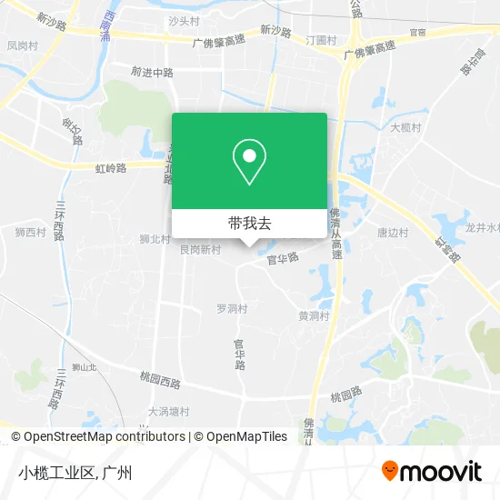 小榄工业区地图