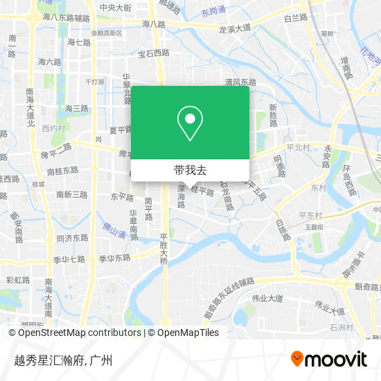 越秀星汇瀚府地图