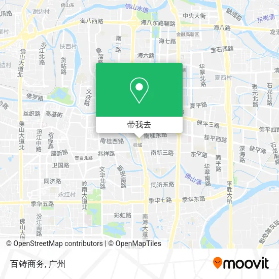 百铸商务地图