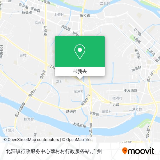 北滘镇行政服务中心莘村村行政服务站地图