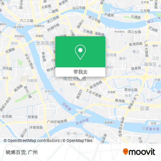 晓烯百货地图