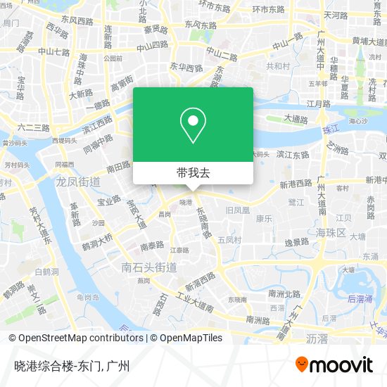 晓港综合楼-东门地图