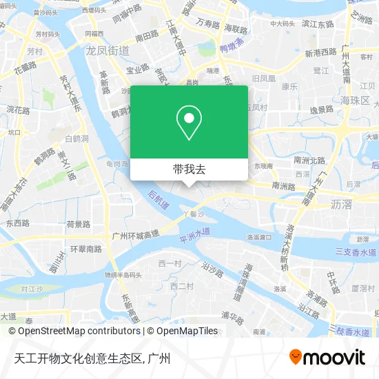 天工开物文化创意生态区地图