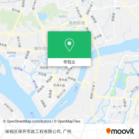 保税区保开市政工程有限公司地图