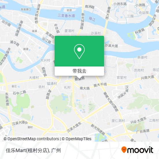 佳乐Mart(植村分店)地图