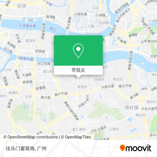 佳乐门窗装饰地图