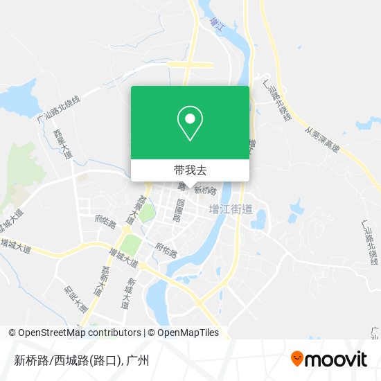 新桥路/西城路(路口)地图