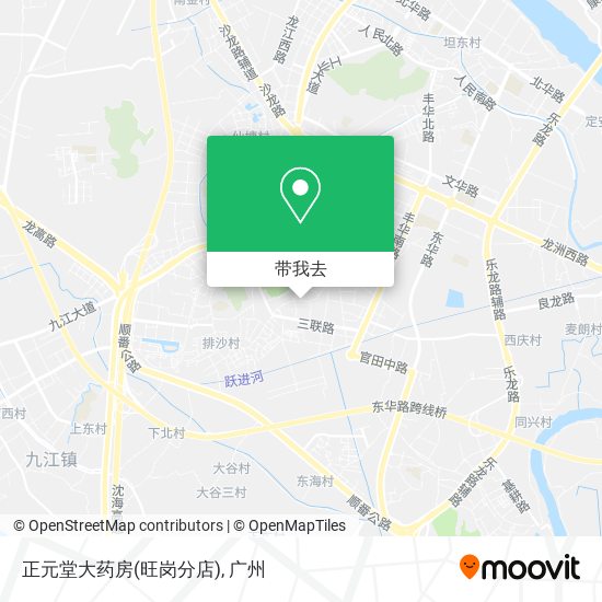 正元堂大药房(旺岗分店)地图
