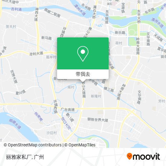 丽雅家私厂地图